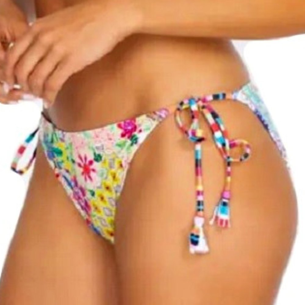 Johnny Was Locita String Bikini Bottom, Multicolor - CSW5422-N